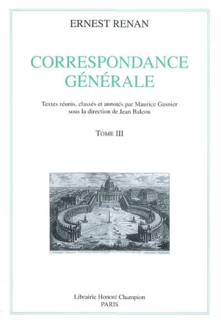 Correspondance générale