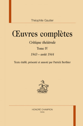 Oeuvres complètes