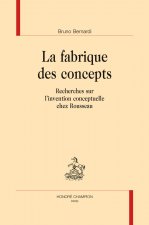 La fabrique des concepts - recherches sur l'invention conceptuelle chez Rousseau