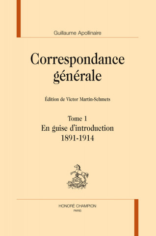 Correspondance générale