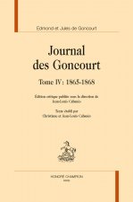 JOURNAL DES GONCOURT T4 1865-1868