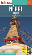 nepal - bhoutan  2017-2018 petit fute + offre num
