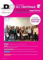 GRAND PRIX EVIAN 2018-DOSSIER DE L'OBSTETRIQUE 485-NOVEMBRE 2018