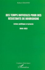DES TEMPS DIFFICILES POUR DES RÉSISTANTS DE BOURGOGNE