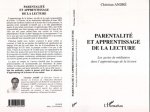 PARENTALITE ET APPRENTISSAGE DE LA LECTURE