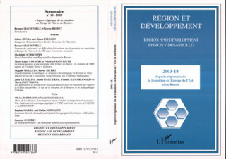 Région et Développement