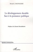 Le développement durable face à la puissance publique