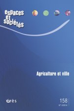 espaces et societes 158 - agriculture et ville