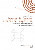 Espaces de l'oeuvre, espaces de l'exposition - de nouvelles formes d'expérience dans l'art contemporain