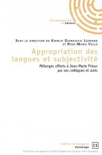 APPROPRIATION DES LANGUES ET SUBJECTIVITE