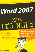 Word 2007 Poche Pour les nuls