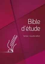 Bible d'étude semeur couverture rigide rouge, tranche blanche