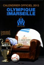 Calendrier mural officiel Olympique de Marseille 2013