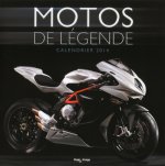 Calendrier mural Motos de légende 2014