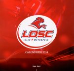 Calendrier mural LOSC 2014