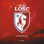 Calendrier mural Lille LOSC 2015