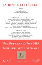 REVUE LITTERAIRE N°58 JUIN-JUILLET 2015