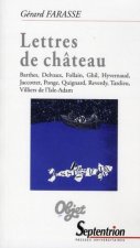 Lettres de château Barthes, Delvaux, Follain, Ghil, Hyvernaud, Jaccottet, Ponge, Quignard, Reverdy, Tardieu, Villiers de L'Îsle-Adam