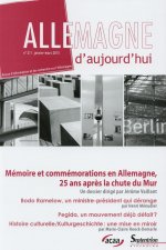ALLEMAGNE D''AUJOURD''HUI, N 211/JANVIER - MARS 2015