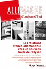 Allemagne d'aujourd'hui, n°226/octobre - décembre 2018
