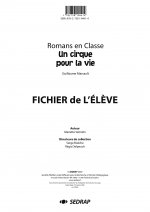 CIRQUE POUR LA VIE - FICHIER