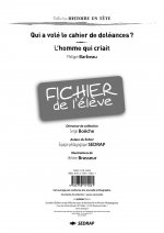 qui a vole le cahier de doleances ? - fichier