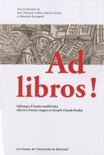 AD LIBROS MELANGES D ETUDES MEDIEVALES OFFERTS A D ANGERS ET C POULIN