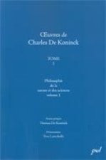 OEUVRES DE CHARLES DE KONINCK T 01 V 01