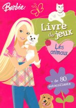 LIVRE JEUX BARBIE LES ANIMAUX