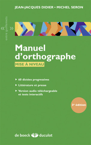 Manuel d'orthographe