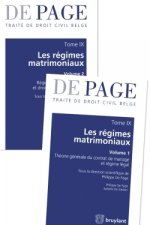 Traité de droit civil belge - Tome 9 Les régimes matrimoniaux