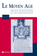 REVUE DU MOYEN-AGE 2003/3-4 TOME CIX