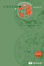 MONDES EN DEVELOPPEMENT 2003/3 N.123 SOUVERAINETE SOUS-DEVELOPPEMENT AFRIQUE