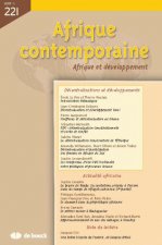 AFRIQUE CONTEMPORAINE 2007/1 N.221