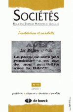 SOCIETES 2008/1 N.99 PROSTITUTION ET SOCIALITES