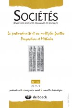 SOCIETES 2011/2 N.112 POSTMODERNITE ET SES MULTIPLES FACETTES