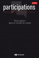 PARTICIPATIONS 2013/1 PARTICIPATION DANS LE MONDE DU TRAVAIL