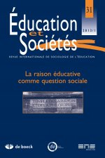 EDUCATION ET SOCIETES 2013/1 N.31