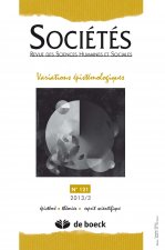 SOCIETES 2013/3 N.121 VARIATIONS EPISTEMIOLOGIQUES