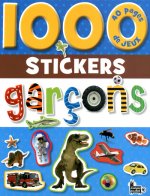 1000 STICKERS GARCONS (COUVERTURE A POIS)