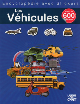 Encyclopédie avec stickers les véhicules