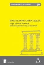 MIFID II & MIFIR : CAPITA SELECTA