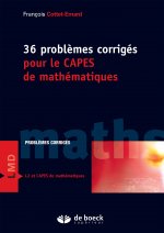36 problèmes corrigés pour le CAPES de mathématiques