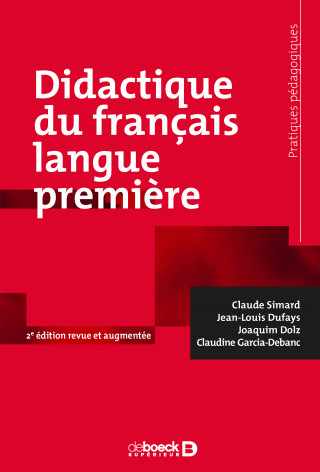 Didactique du français langue première