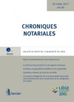 Chroniques notariales - Volume 66