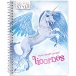 Animal Style - Mon carnet créatif - Licornes