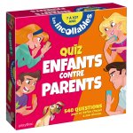 Boîte Quiz - Incollables Famille - Enfants vs Parents
