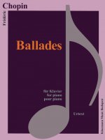 Partition - Chopin - Ballades - pour piano