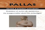 FEMMES ET ACTES DE MEMOIRE/LA TEMPORALITE DANS LES ECHANGES