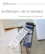 CRITIQUE ART ET PRATIQUE